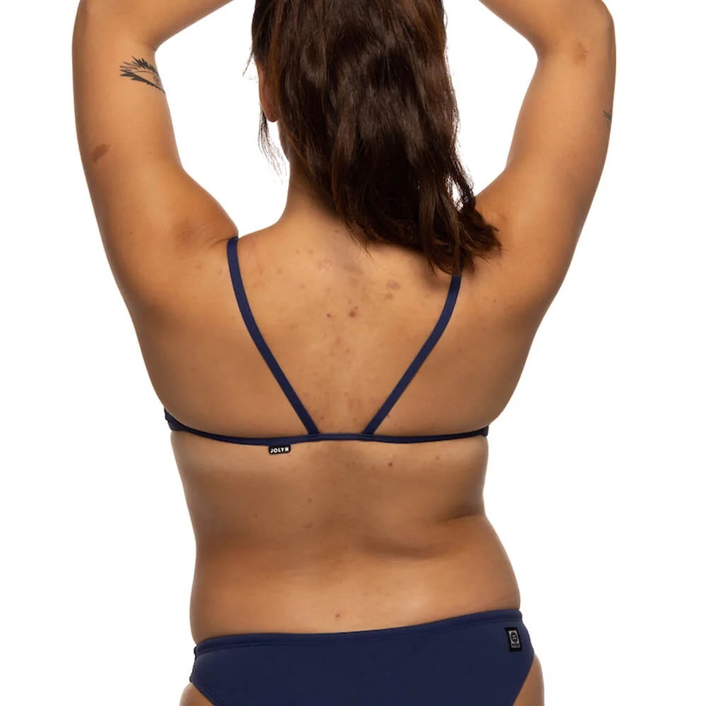 JOLYN NWT “Midl” Bikini Bottom Navy Size L